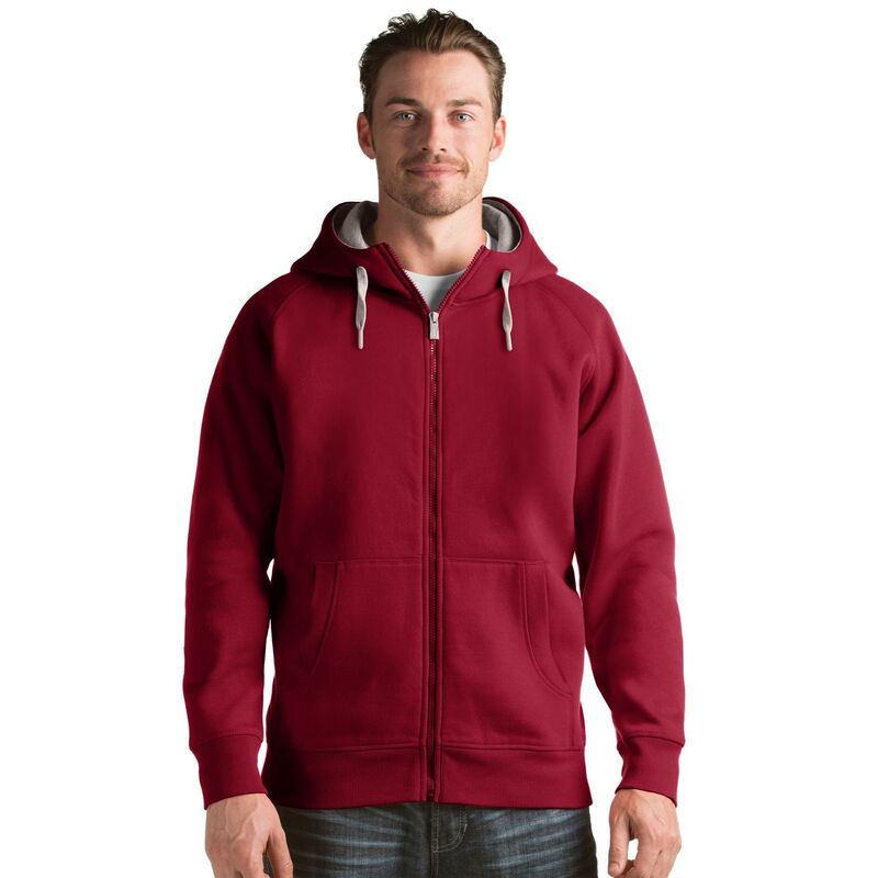 アンティグア メンズ アウター ジャケット・ブルゾン パーカー Men's Antigua Victory Full-Zip Hoodie Cardinal Red レッド