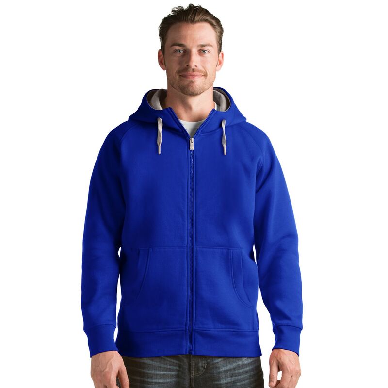 アンティグア メンズ アウター 上衣・上衣 パーカー Men\u0027s Antigua Victory Full-Zip Hoodie Dark Royal
