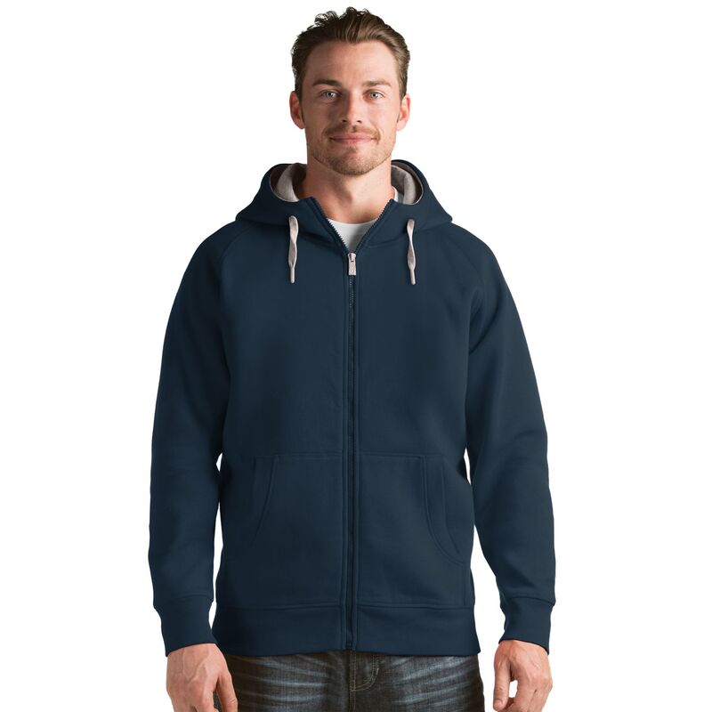 アンティグア メンズ アウター 上衣・上衣 パーカー Men\u0027s Antigua Victory Full-Zip Hoodie Navy 米国海軍
