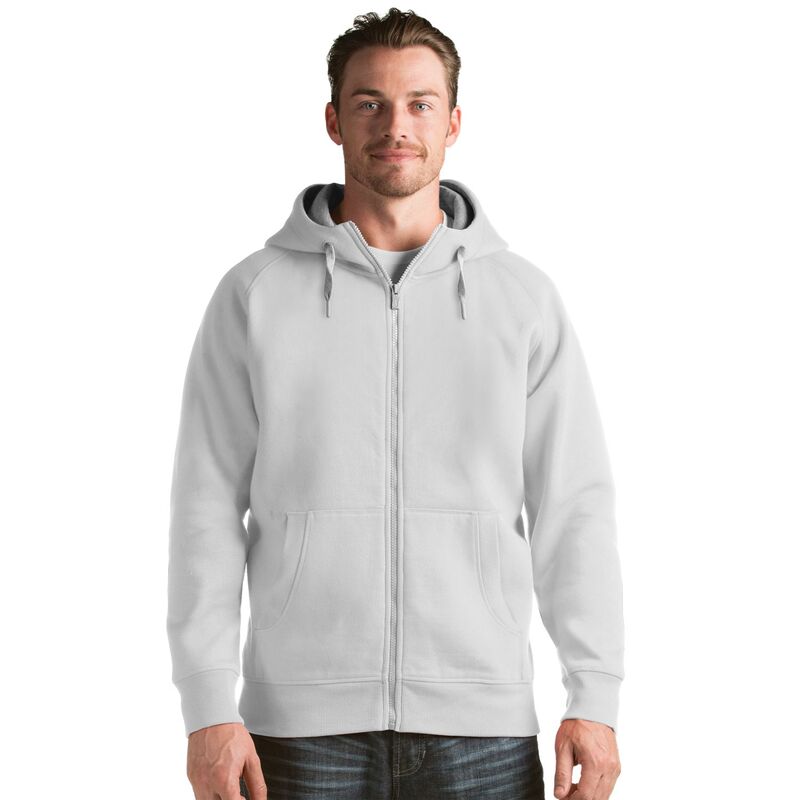 アンティグア メンズ アウター 上衣・上衣 パーカー Men\u0027s Antigua Victory Full-Zip Hoodie White 白いこと