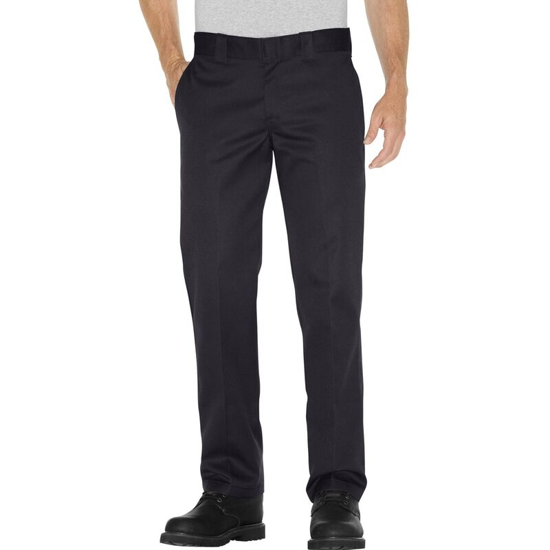 ディッキーズ メンズ ボトムス カジュアルパンツ Men's Dickieslim Straight Fitwill Work Pants Black ブラック