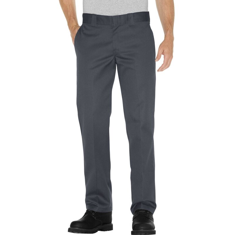 ディッキーズ メンズ ボトムス カジュアルパンツ Men's Dickieslim Straight Fitwill Work Pants Charcoal チャコール