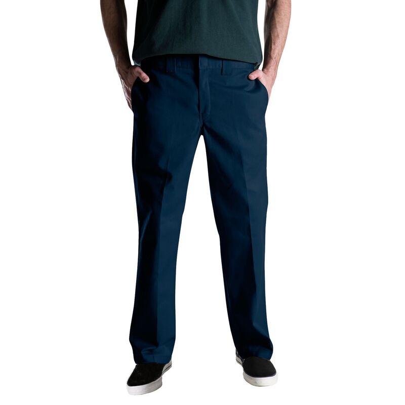 ディッキーズ メンズ ボトムス カジュアルパンツ Men's Dickieslim Straight Fitwill Work Pants Dark Navy ネイビー