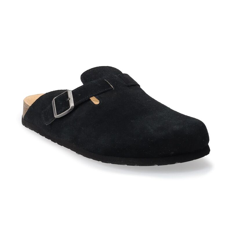 ソノマ メンズ シューズ スリッポン・ローファー スエード Sonoma Goods For Life Niklaus Men'suede Clogs Black ブラック