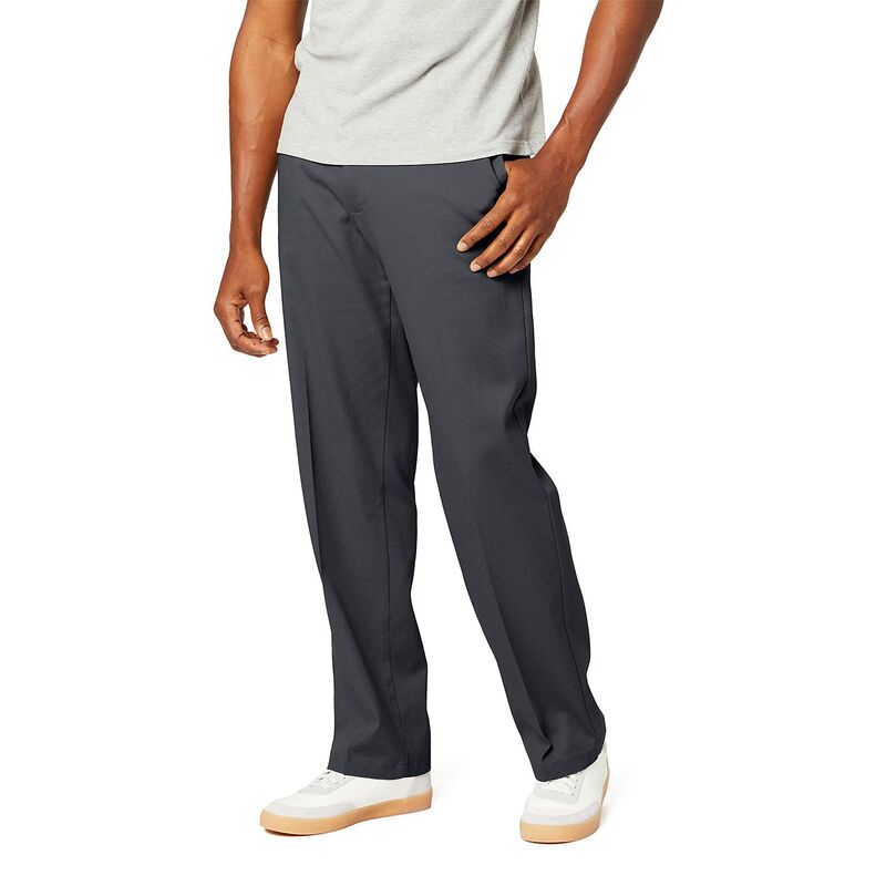 ドッカーズ メンズ ボトムス カジュアルパンツ Men's Dockers Comfort Stretch Relaxed-Fit Pants Dark Charcoal Heather チャコール