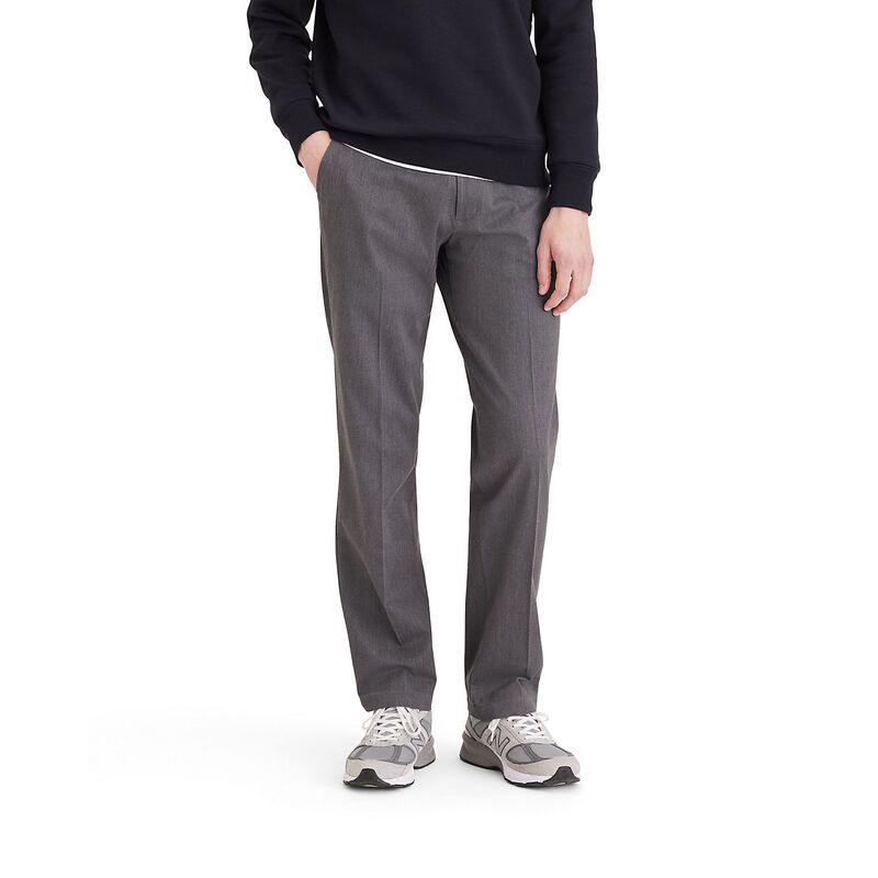 ドッカーズ メンズ ボトムス カジュアルパンツ Men's Dockerstretch Easy Khaki Classic-Fit Flat-Front Pantstorm Heather ヘザー