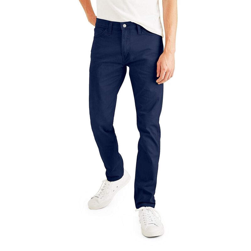 ドッカーズ メンズ ボトムス カジュアルパンツ Men's Dockers Jean Cut All Seasonslim-Fitech Pants Pembroke Blue ブルー