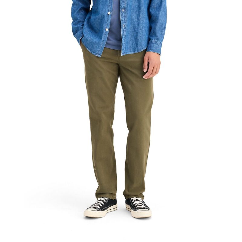 ドッカーズ メンズ ボトムス カジュアルパンツ Men's Dockers Ultimate Chino Slim-Fit with Smart 360 Flex Army Olive オリーブ