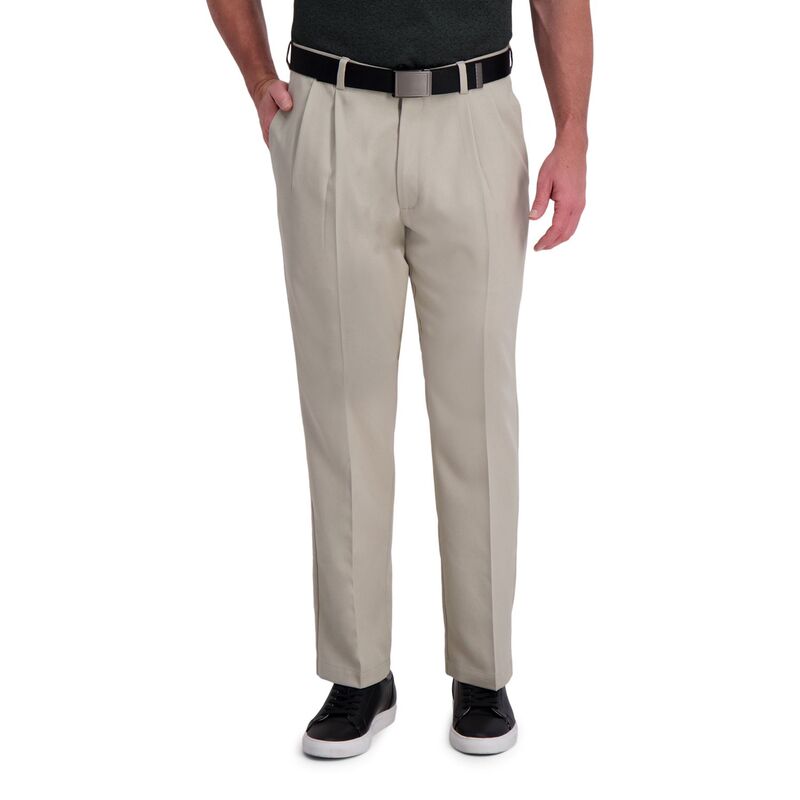ハガー メンズ ボトムス カジュアルパンツ プリーツ Men's Haggar Cool Right Performance Flex Classic-Fit Pleated Pantstring