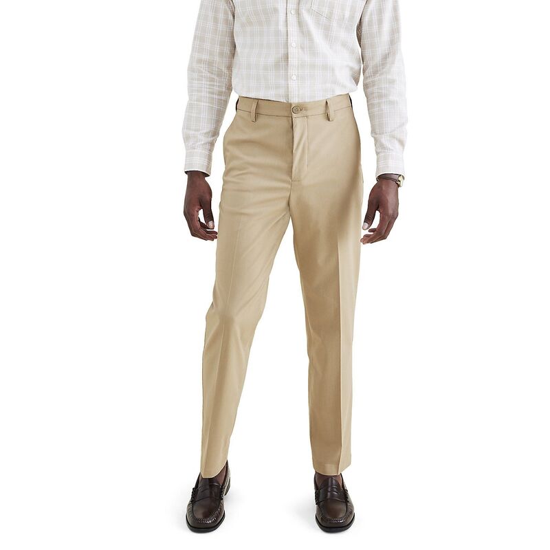 ドッカーズ メンズ ボトムス カジュアルパンツ Men's Dockersignature Go Khaki Straight Pants Harvest Gold ゴールド