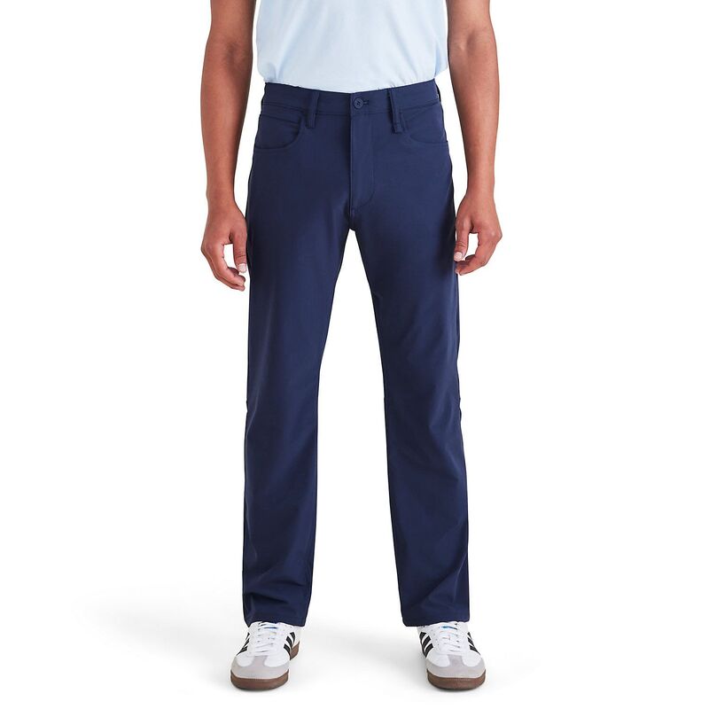 ドッカーズ メンズ ボトムス カジュアルパンツ Men's Dockers Go Jean Cut Straight-Fit Pants Navy Blazer ネイビー