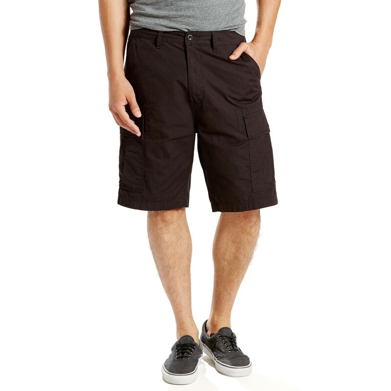 リーバイス メンズ ボトムス ハーフパンツ・ショーツ ショートパンツ Men's Levi's Carrier Cargo 9.5" Shorts Black ブラック