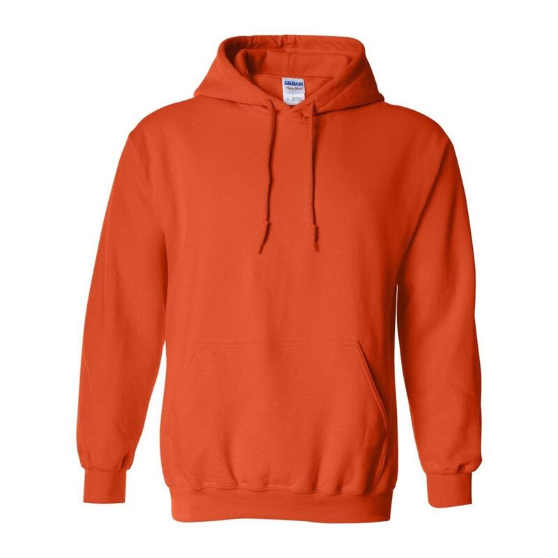 ギルダン メンズ トップス Tシャツ スウェット Gildan Heavy Blend Hooded Sweatshirt Orange オレンジ｜ReVida 店