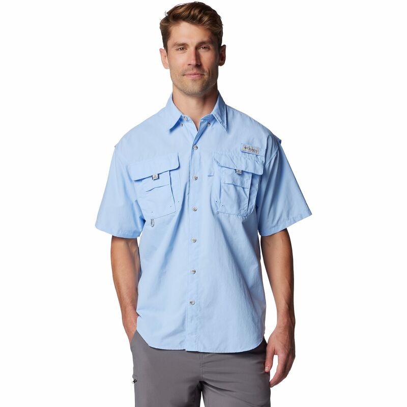 コロンビア メンズ トップス Tシャツ ダウン Men's Columbia Bahama II Short Sleeve Button-Down Shirt Sail1