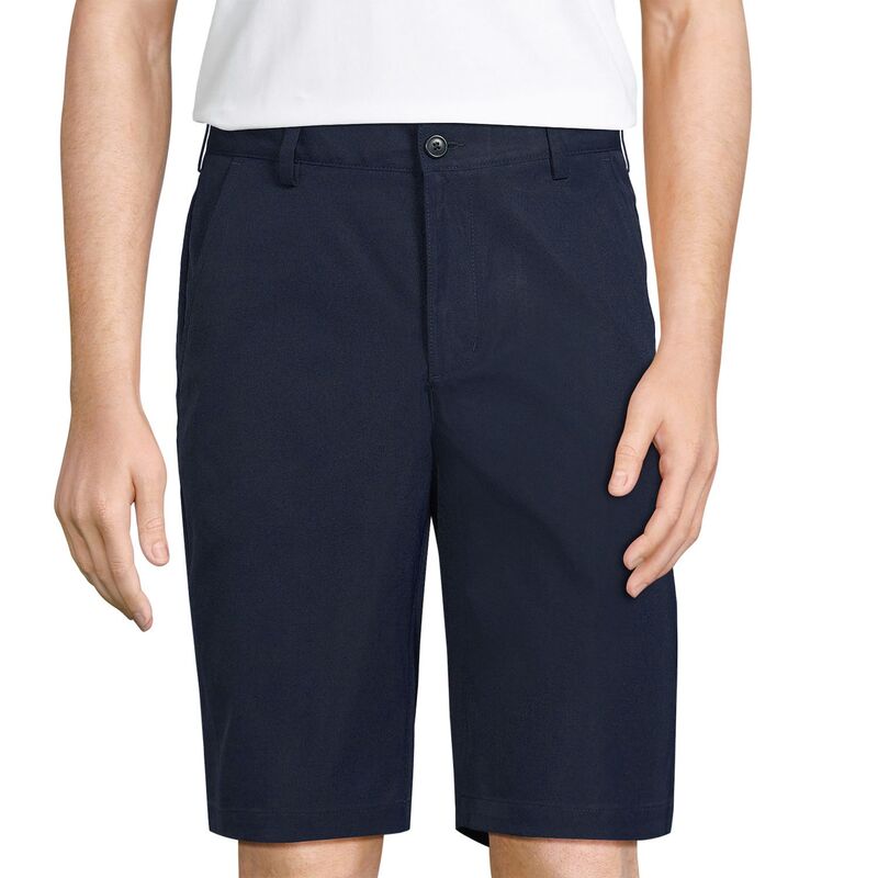 ランズエンド メンズ ボトムス ハーフパンツ・ショーツ ショートパンツ Men's Lands' End School Uniform Performance Chino Shorts Classic Navy ネイビー