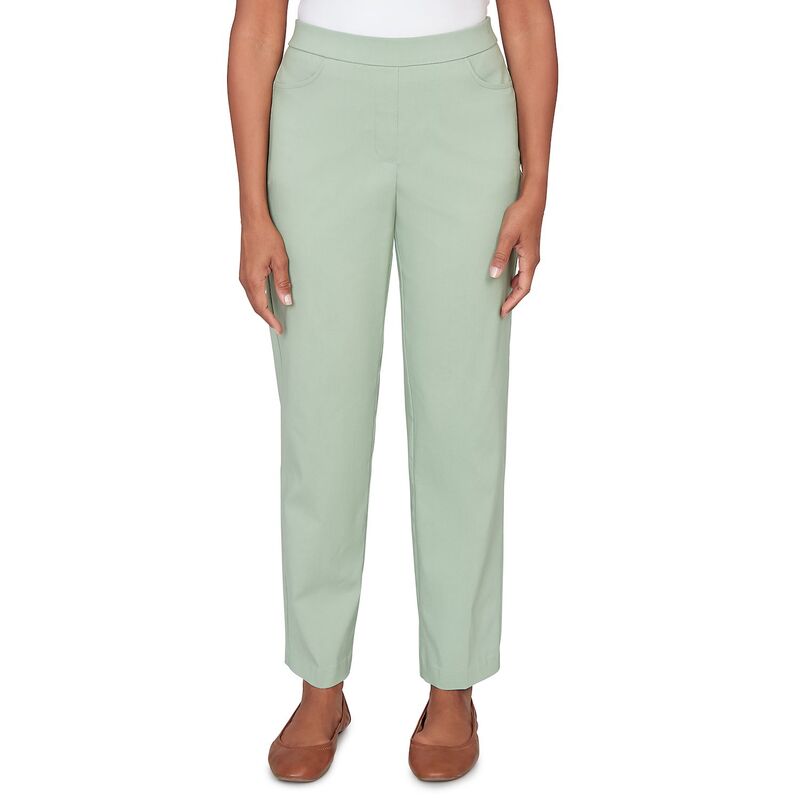 アルフレッド ダナー レディース ボトムス カジュアルパンツ プチ Petite Alfredunner Tailored Stretch Front Pocket Short Length Pants Celery 7,686円