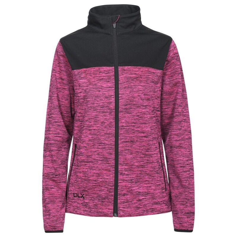 トレス通り手形 レディース アウター 上衣・上衣 Trespass Womens/Ladies Laverne DLX Softshell Jacket Fuchsia フューシャ