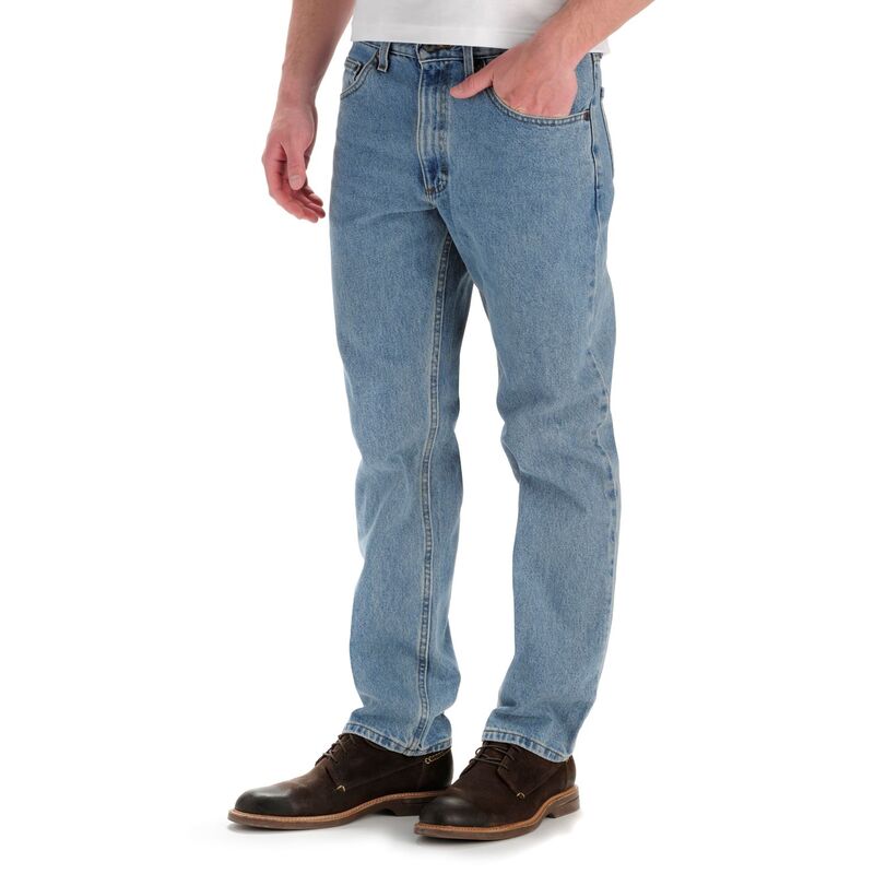 リー メンズ ボトムス デニムパンツ レギュラーフィット ストレート ジーンズ Men's Lee Regular Fit Straight Leg Jeans Light Stone ストーン