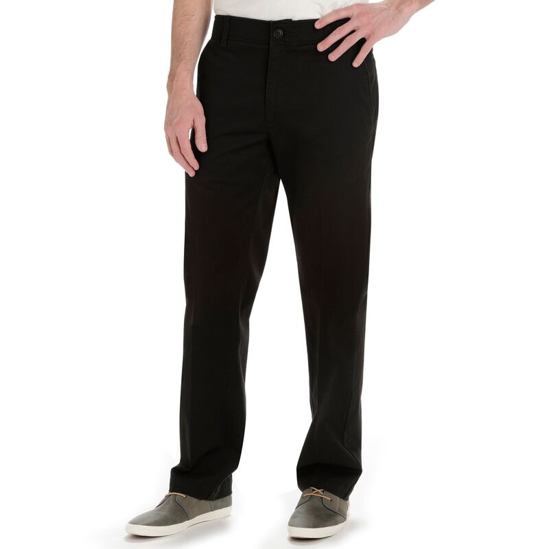 リー メンズ ボトムス カジュアルパンツ トール Big & Talleextreme Motion Straight Fit Pants Black ブラック｜ReVida 店