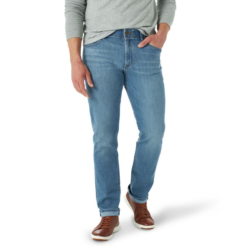 リー メンズ ボトムス デニムパンツ ジーンズ Men's Leextreme Motion Straight-Leg Jeanscott|ReVida 店