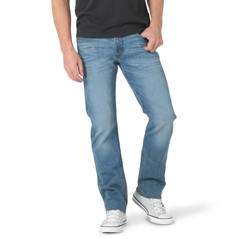 リー メンズ ボトムス デニムパンツ ジーンズ Men's Leextreme Motion MVP Straight-Leg Slim-Fit Jeans Baritt