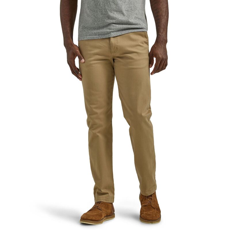 リー メンズ ボトムス カジュアルパンツ スリムフィット Men's Leextreme Motion MVP Slim Fit Pants Oscar Khaki カーキ｜ReVida 店