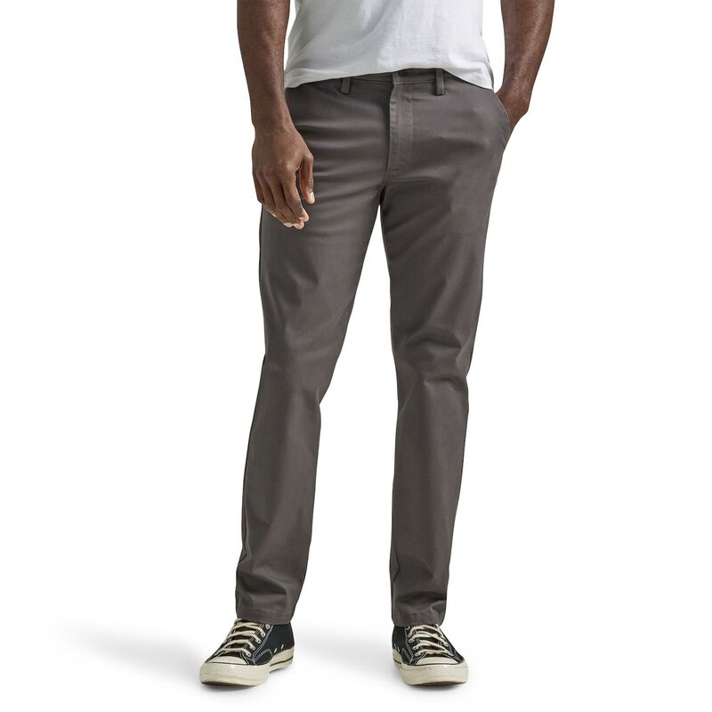リー メンズ ボトムス カジュアルパンツ Men's Lee Legendary Slim-Fit Straight Pants Charcoal チャコール 10,636円