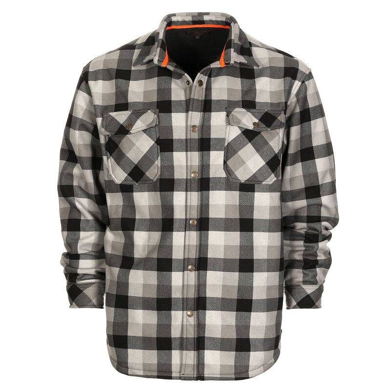 ジョベルティ メンズ アウター 上衣・上衣 天鵞絨 Gioberti Men\u0027s Checkered Flannel Jacket W/ Velvet Underlining Black Charcoal Gray 黒いこと