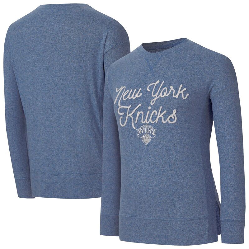 アンブランデッド レディース トップス プルオーバー プルオーバー Unbranded Women\u0027s Conceptsport Royal New Yorknicks Rigor Long Sleeve Jersey T-Shirt Kni Blue 青色
