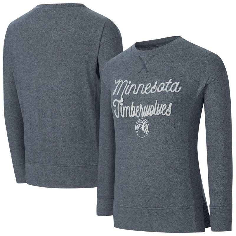 アンブランデッド レディース トップス プルオーバー プルオーバー Unbranded Women\u0027s Conceptsport Navy Minnesota Timberwolves Rigor Long Sleeve Jersey T-Shirt Mtw Navy 米国海軍