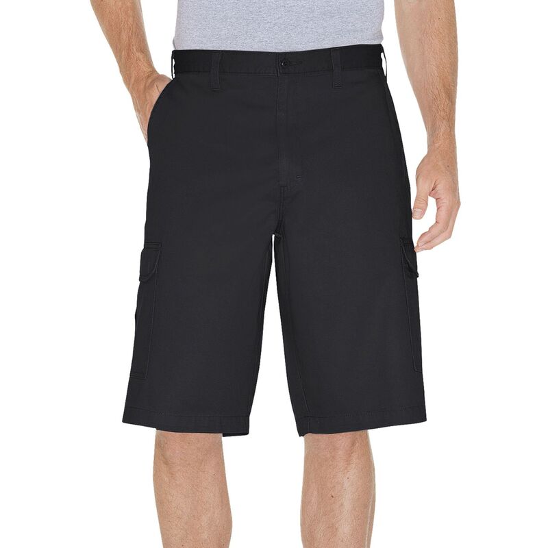 ディッキーズ メンズ ボトムス ハーフパンツ・ショーツ ショートパンツ Men's Dickies Loose-Fit 6-Pocket Cargo Shorts Black ブラック