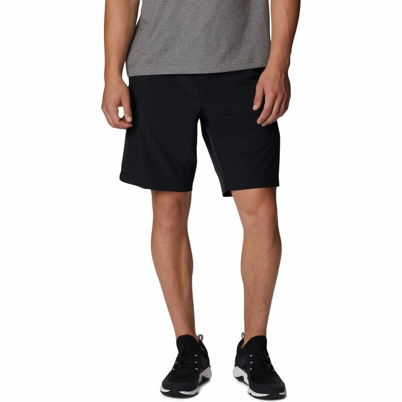 コロンビア メンズ ボトムス ハーフパンツ・ショーツ Men's Columbia UPF 50 10" Eaglecrest Short Black ブラック｜ReVida 店