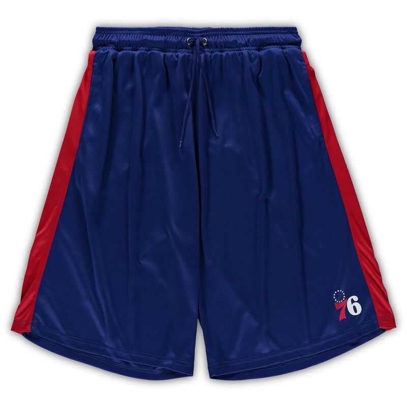 アンブランデッド メンズ ボトムス ハーフパンツ・ショーツ トール ショートパンツ Unbranded Men's Fanatics Branded Royal/Red Philadelphia 76ers Big & Tall Performance Shorts 76r Blue ブルー