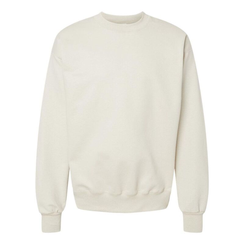 フロソ メンズ アウター ニット・セーター クルーネック スウェット シャツ コットン Floso Ultimate Cotton Crewneck Sweatshirt Sand サンド