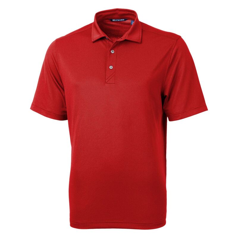 カッターアンドバック メンズ トップス Tシャツ ポロシャツ Cutter & Buck Virtueco Pique Recycled Mens Polo Red レッド｜ReVida 店