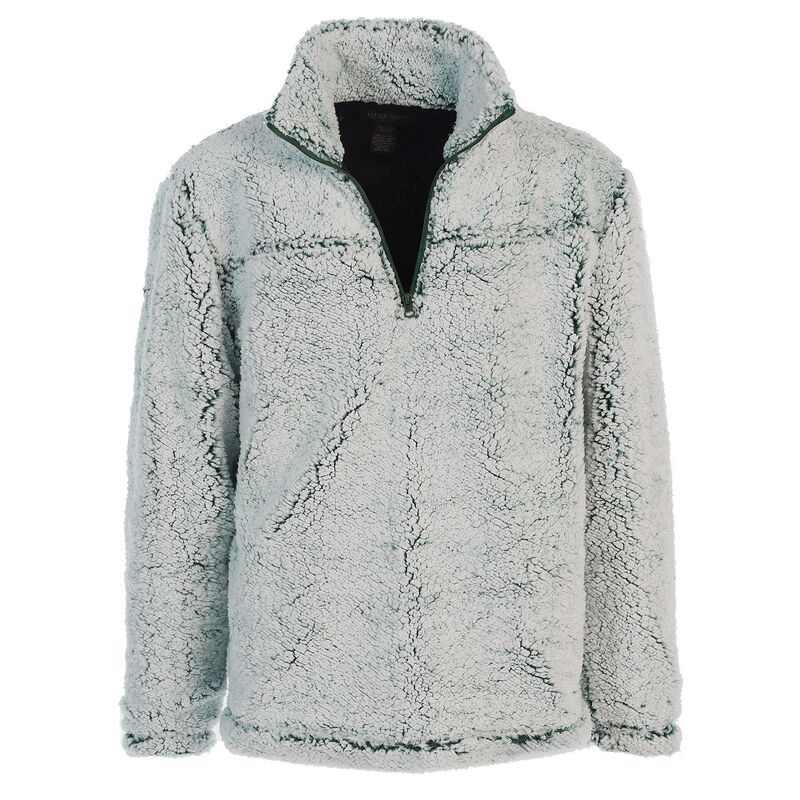 ジョベルティ メンズ アウター ニット・セーター Gioberti Men'super Soft Sherpa 1/4 Zipullover Sweater Olive Green グリーン｜ReVida 店