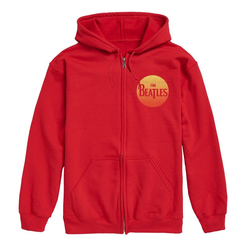 アニメキャラクター メンズ トップス Tシャツ パーカー Licensed Character Men's The Beatles Zip Hoodie Red レッド｜ReVida 店