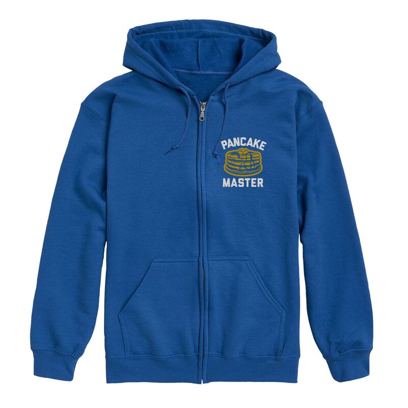 アニメキャラクター メンズ トップス Tシャツ パーカー Licensed Character Men's Pancake Master Zip Hoodie Blue ブルー