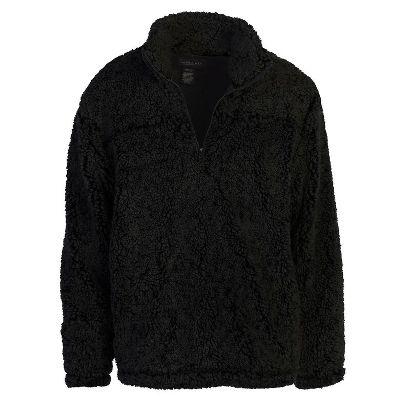 ジョベルティ メンズ アウター ニット・セーター Gioberti Men'super Soft Sherpa 1/4 Zipullover Sweater Black ブラック