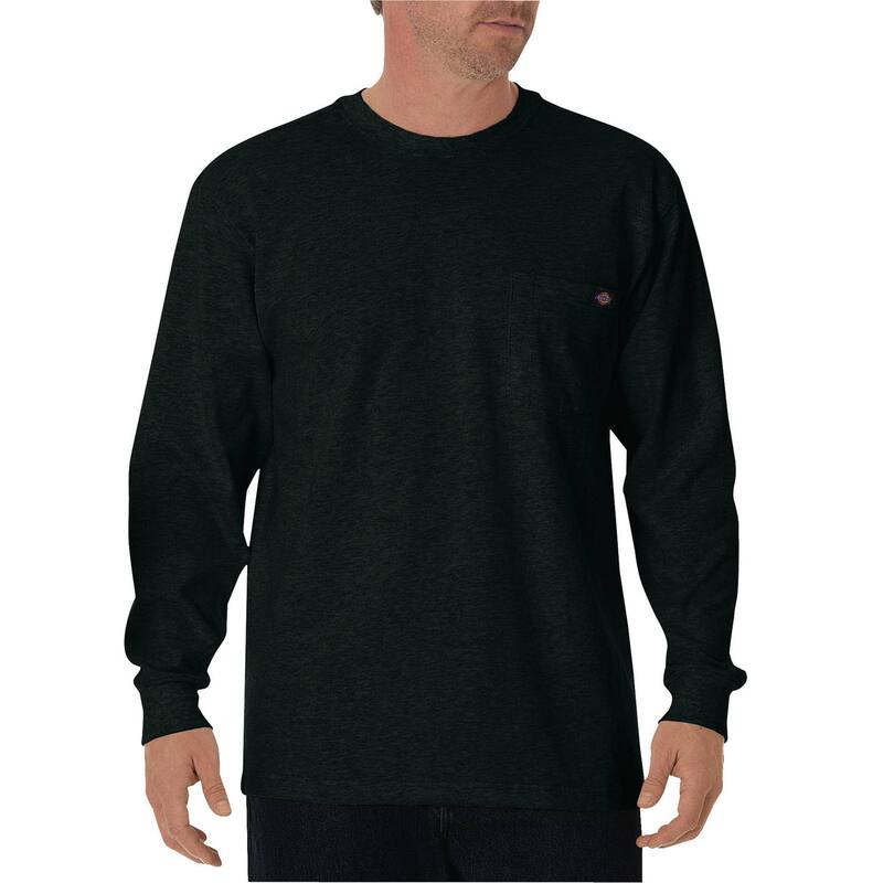 ディッキーズ メンズ トップス Tシャツ クルーネック Men's Dickies Heavyweight Crewneck Long Sleeve Tee Green グリーン