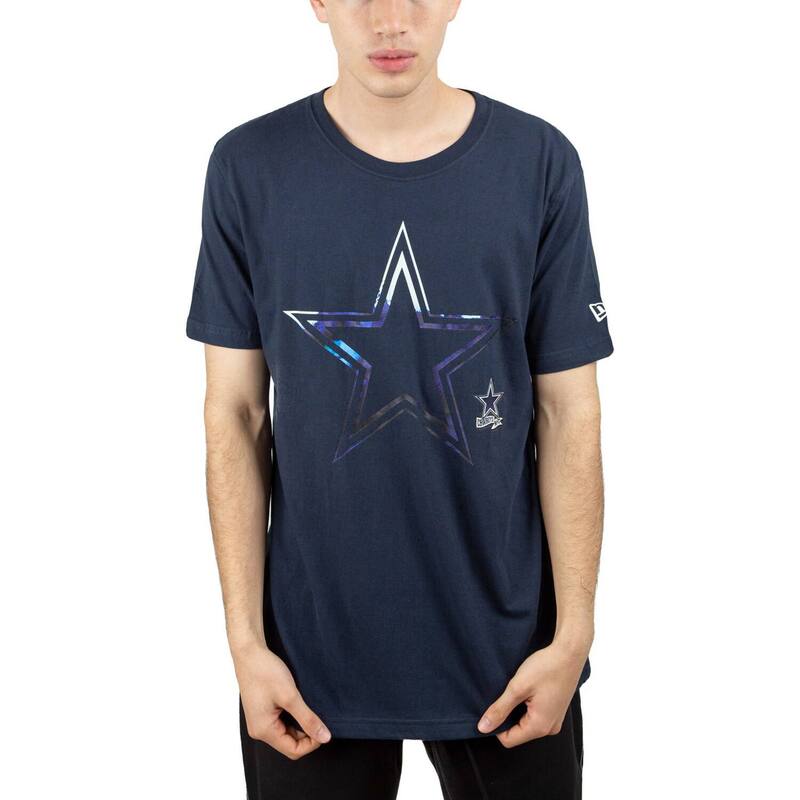 ニューエラ メンズ トップス Tシャツ Men's New Era Navy Dallas Cowboysideline T-Shirt Cow Navy ネイビー