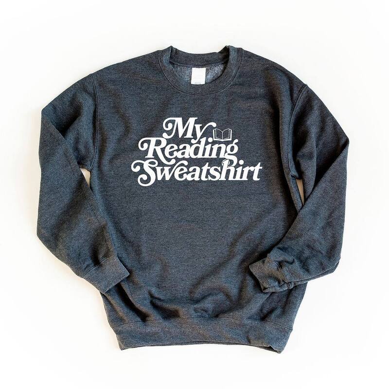 Simply Sage Market レディース トップス Tシャツ スウェット Simply Sage Market My Reading Sweatshirt Dark Heather ヘザー｜ReVida 店