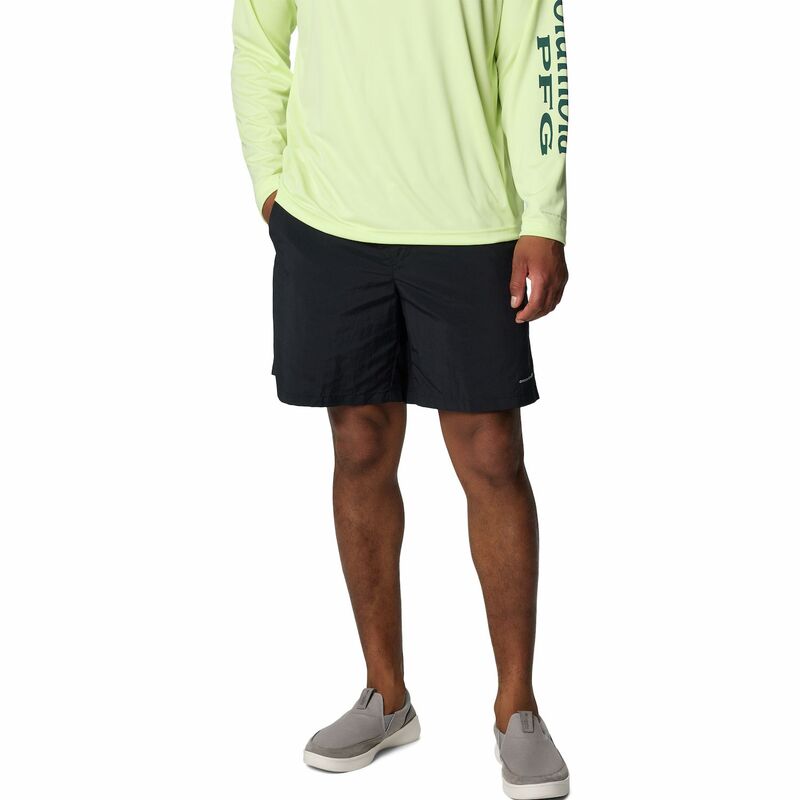 コロンビア メンズ ボトムス ハーフパンツ・ショーツ ショートパンツ Men's Columbia Backcast IV Water 6" Inseam Shorts Black ブラック
