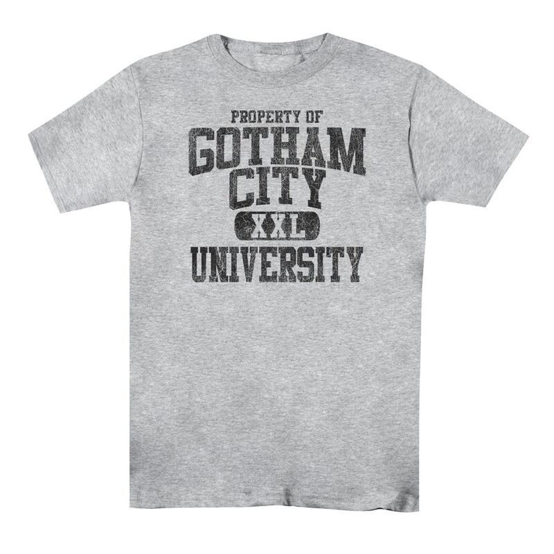 アニメキャラクター メンズ トップス Tシャツ Licensed Character Batman Property Of Gcu Short Sleeve Adult-shirt Athletic Heather ヘザー