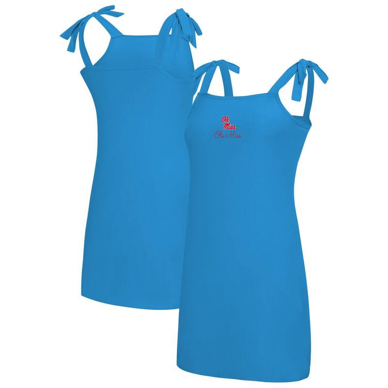 アンブランデッド レディース アンダーウェア ナイトウェア Unbranded Women's Conceptsport Powder Blue Ole Miss Rebels Tie-Shoulder Nightdress Ole Light ブルー