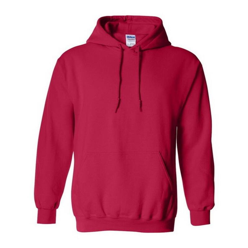 ギルダン メンズ トップス Tシャツ スウェット パーカー Gildan Heavy Blend Adult Unisex Hooded Sweatshirt / Hoodie Cherry Red レッド|ReVida 店