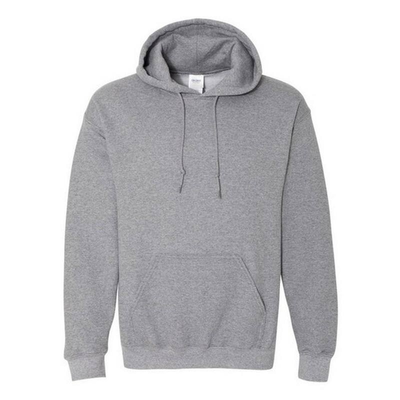 ギルダン メンズ トップス Tシャツ スウェット パーカー Gildan Heavy Blend Adult Unisex Hooded Sweatshirt / Hoodie Graphite Heather グラファイト｜ReVida 店