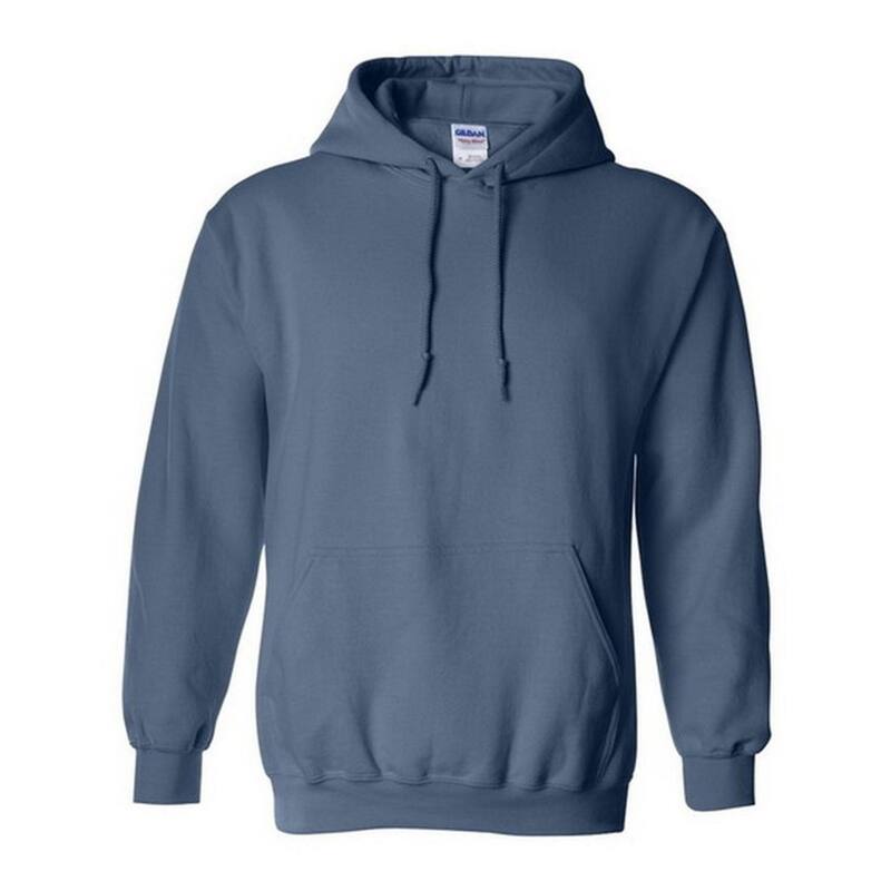 ギルダン メンズ トップス Tシャツ スウェット パーカー Gildan Heavy Blend Adult Unisex Hooded Sweatshirt / Hoodie Indigo Blue インディゴ｜ReVida 店