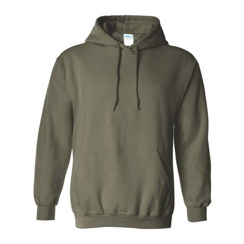 ギルダン メンズ トップス Tシャツ スウェット パーカー Gildan Heavy Blend Adult Unisex Hooded Sweatshirt / Hoodie Military Green グリーン|ReVida 店