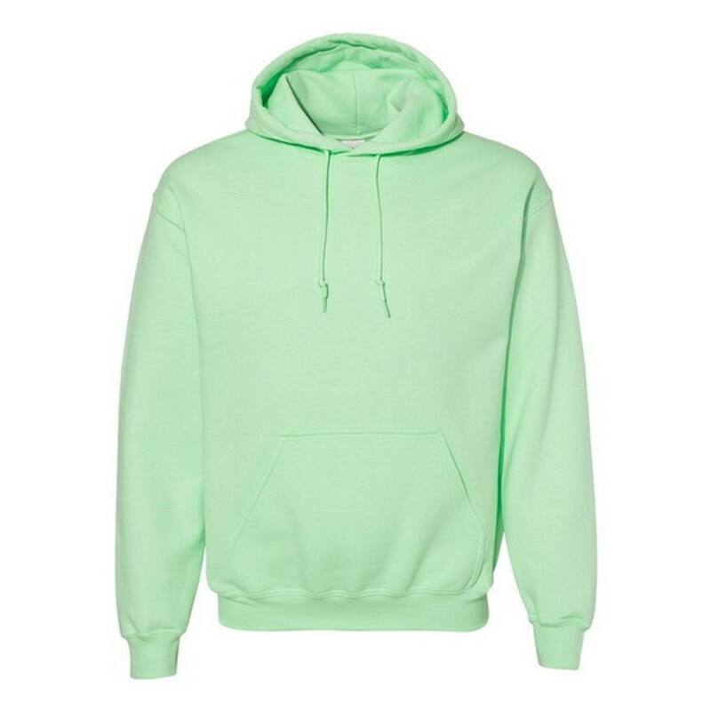 ギルダン メンズ トップス Tシャツ スウェット パーカー Gildan Heavy Blend Adult Unisex Hooded Sweatshirt / Hoodie Mint Green グリーン|ReVida 店